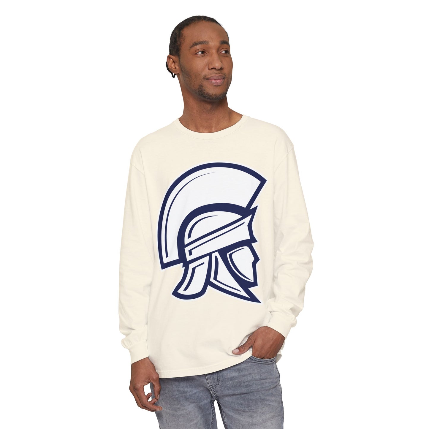 Garment-Dyed Long Sleeve Tee