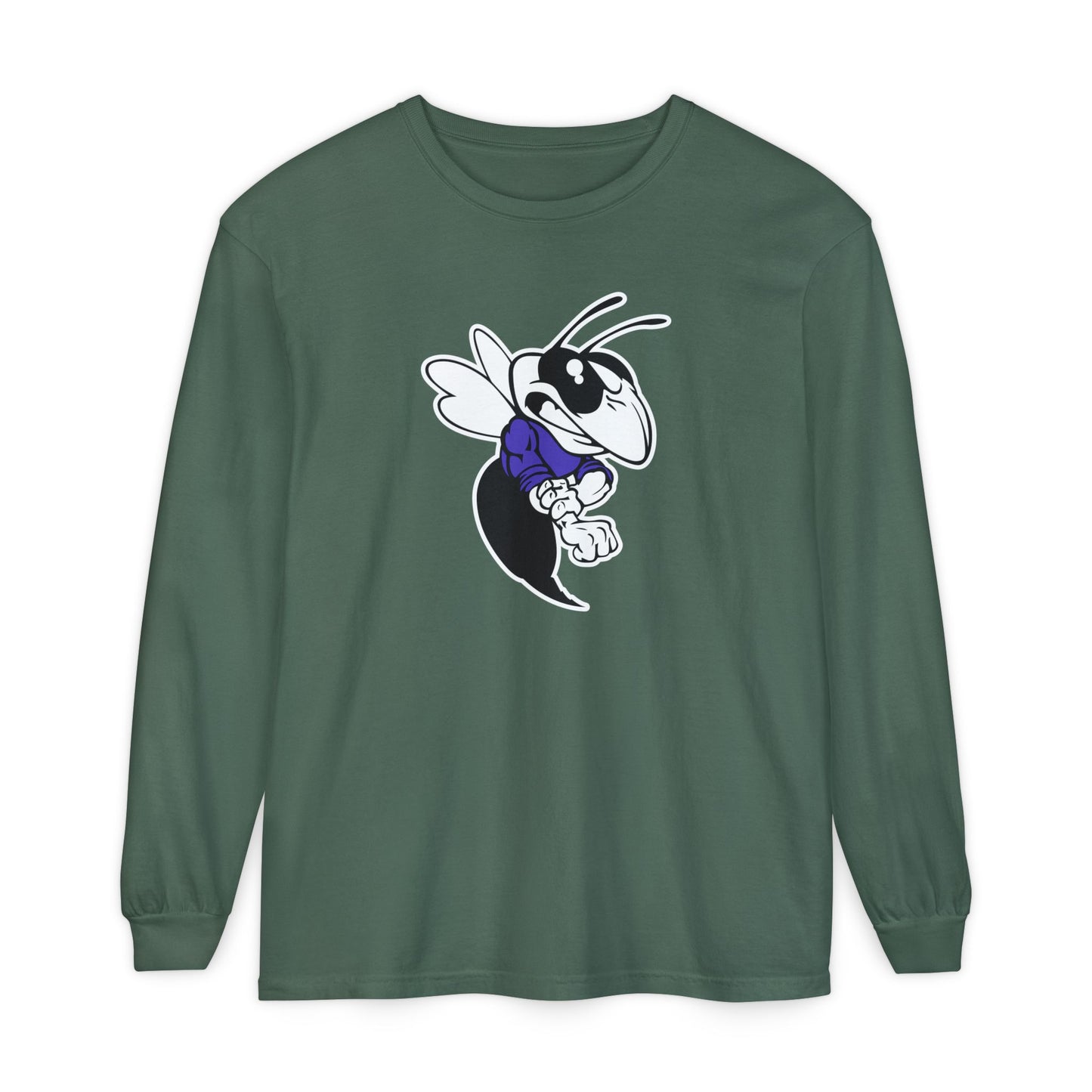 Garment-Dyed Long Sleeve Tee