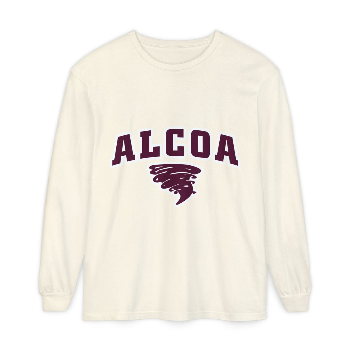 Garment-Dyed Long Sleeve Tee