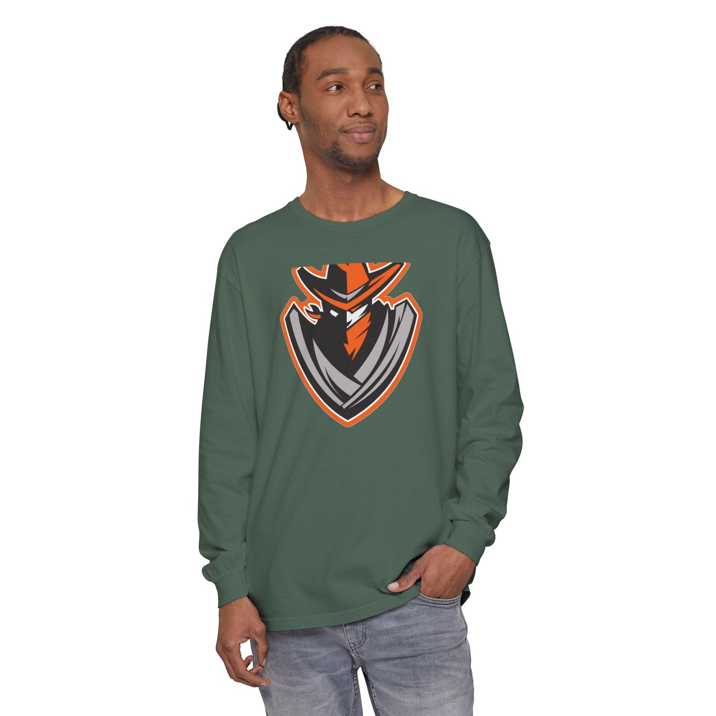Garment-Dyed Long Sleeve Tee