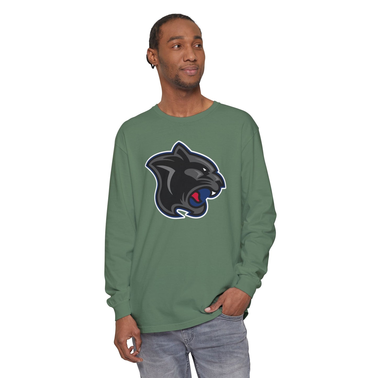 Garment-Dyed Long Sleeve Tee