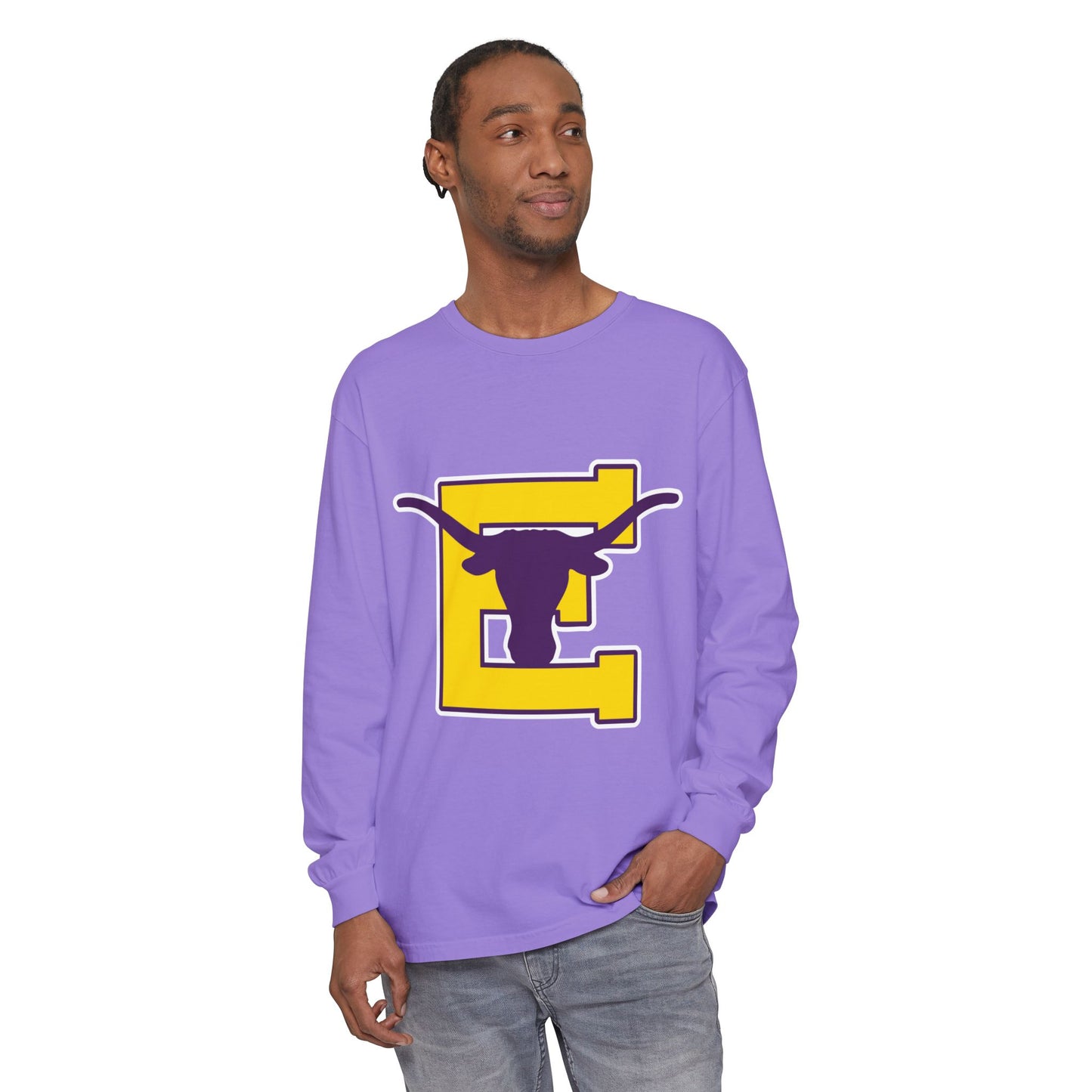 Garment-Dyed Long Sleeve Tee