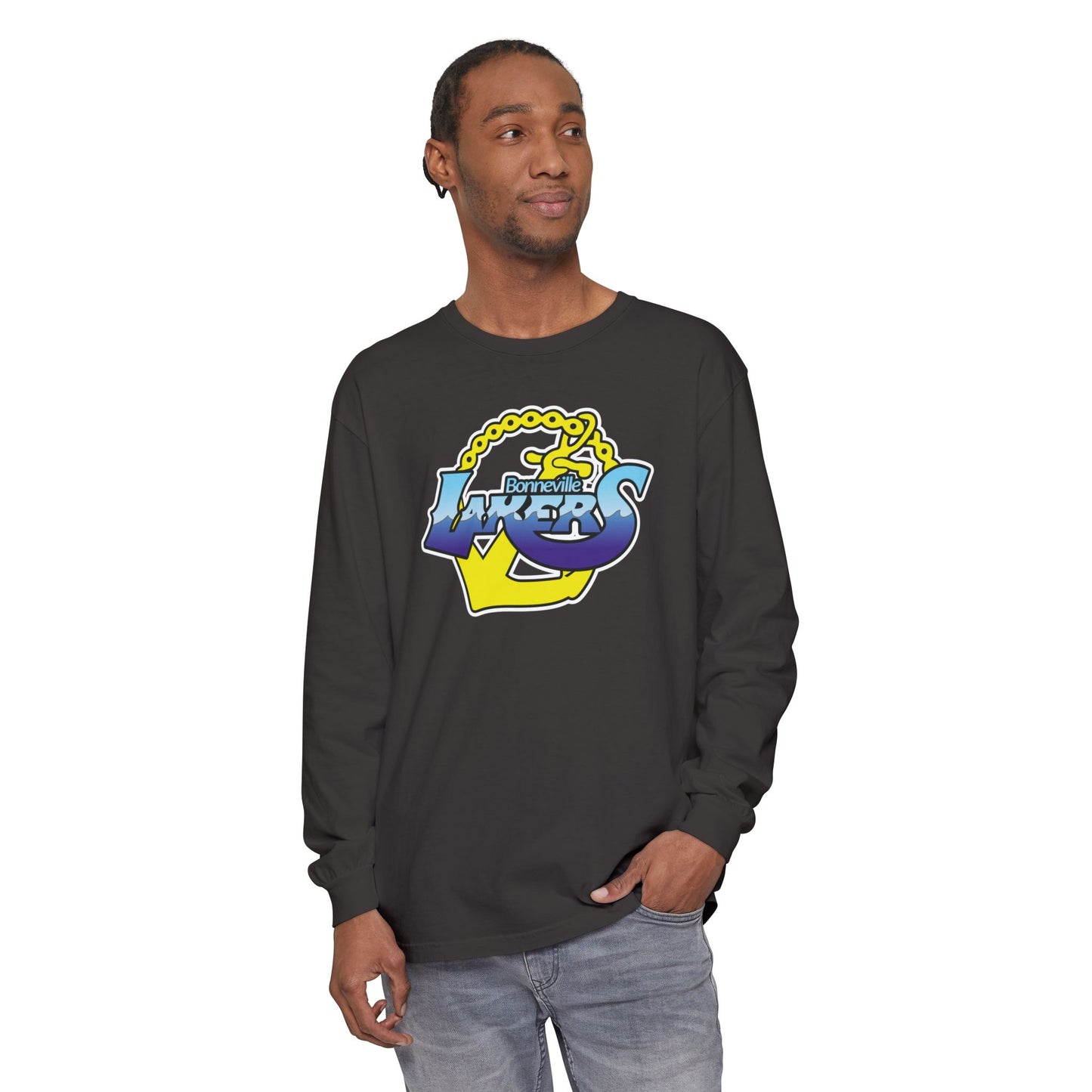 Garment-Dyed Long Sleeve Tee