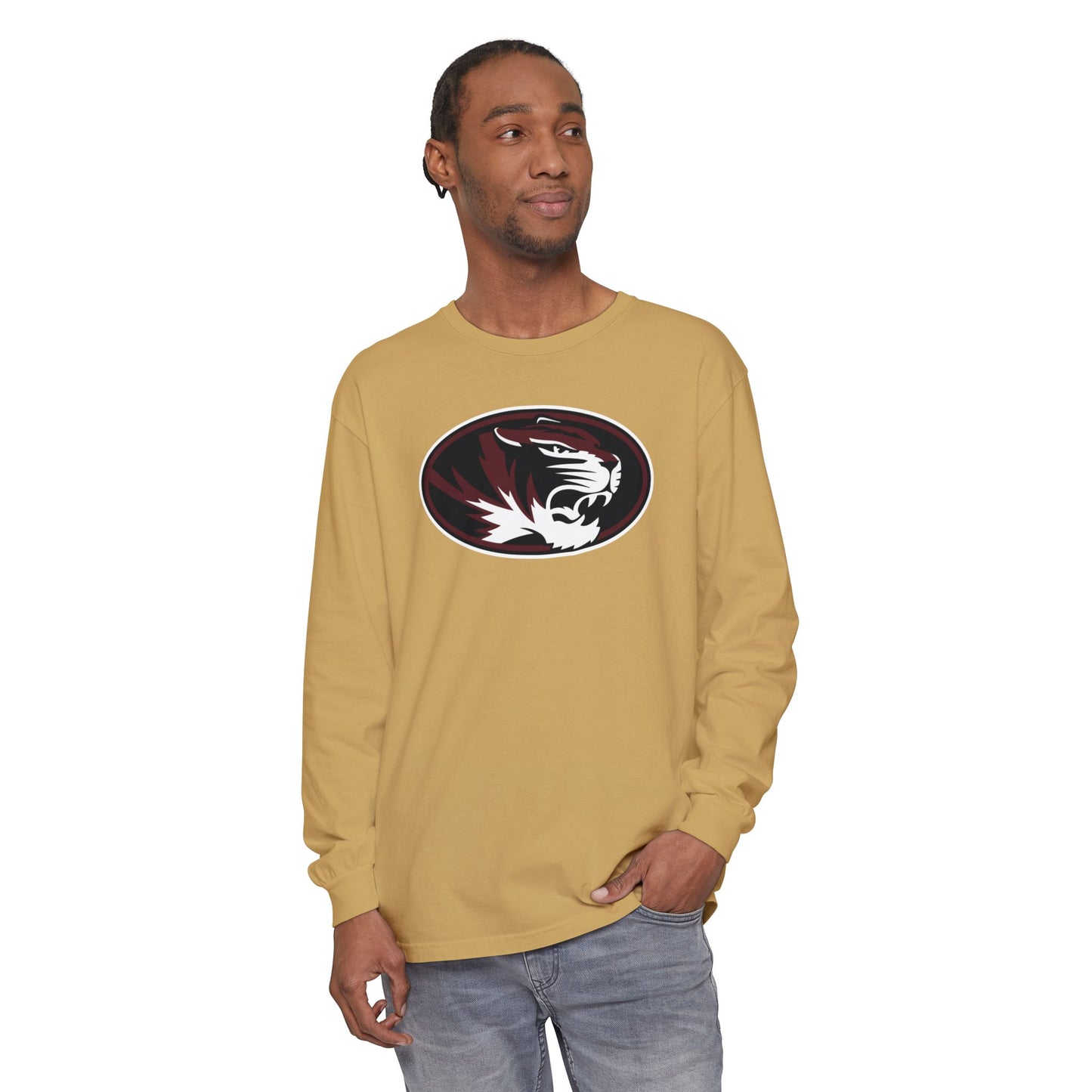 Garment-Dyed Long Sleeve Tee