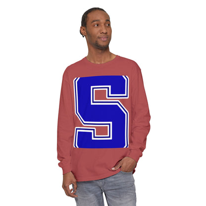Garment-Dyed Long Sleeve Tee