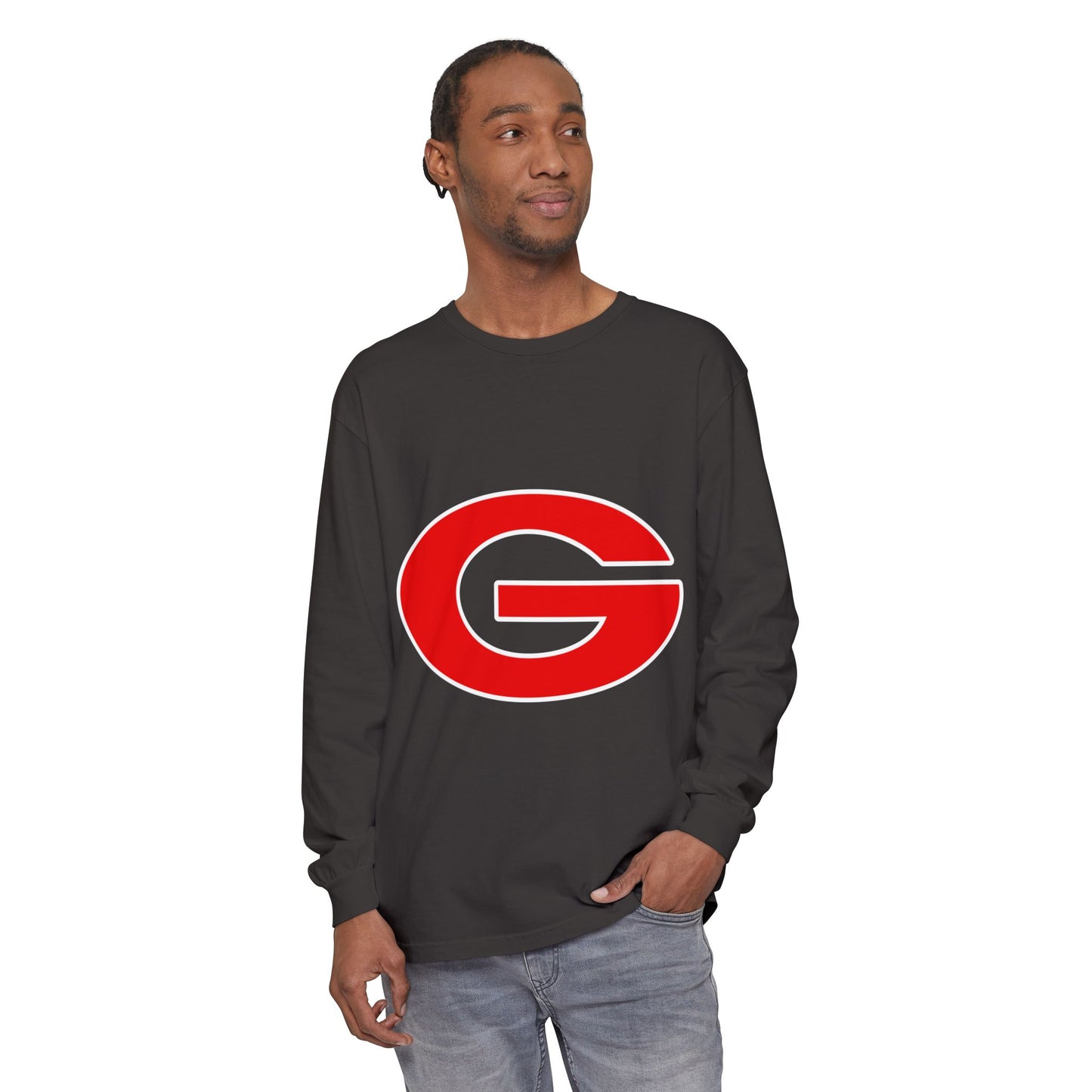 Garment-Dyed Long Sleeve Tee