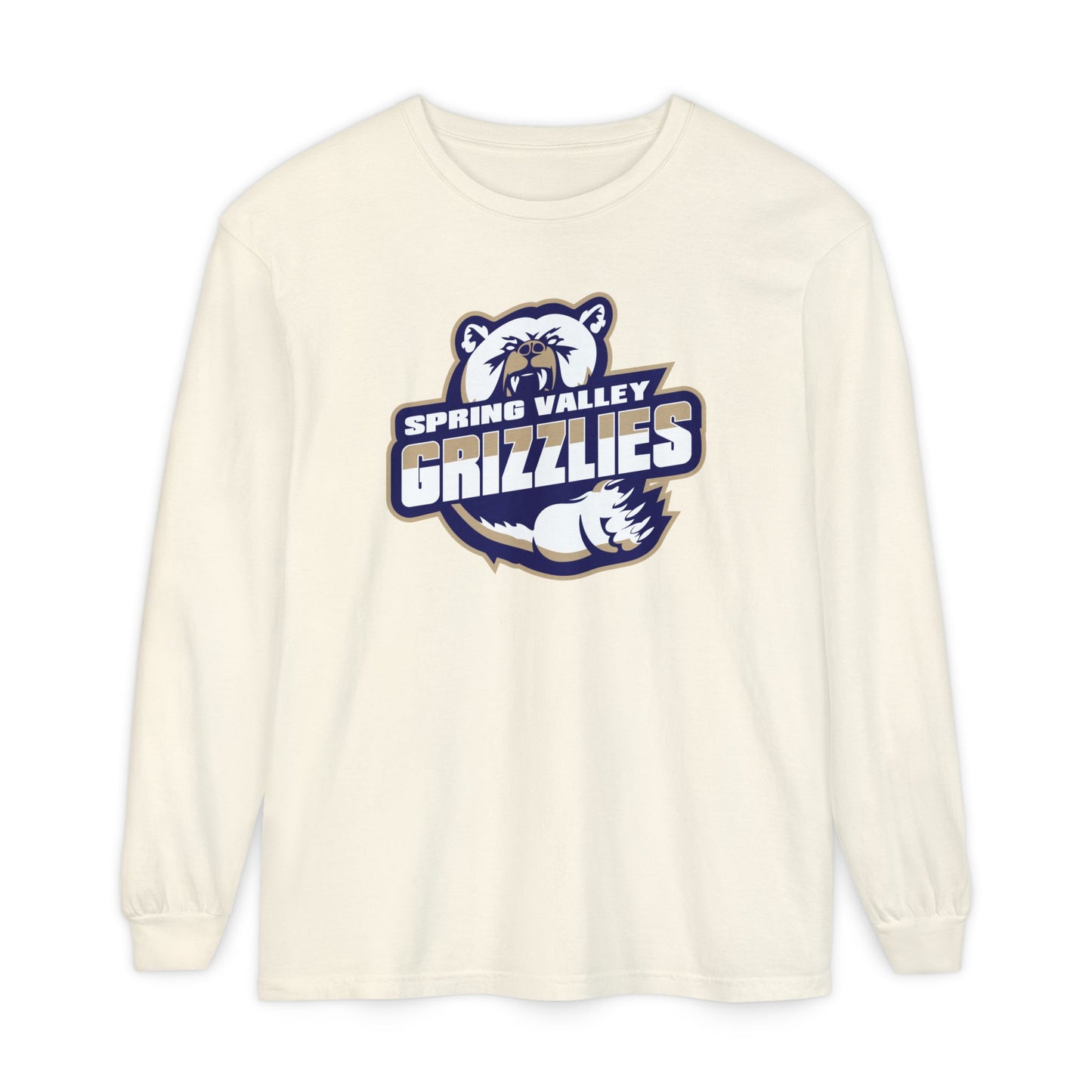 Garment-Dyed Long Sleeve Tee