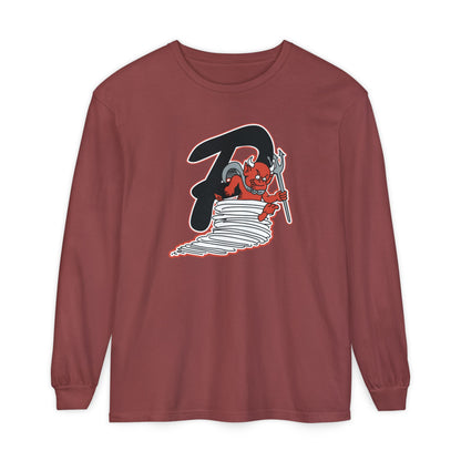Garment-Dyed Long Sleeve Tee