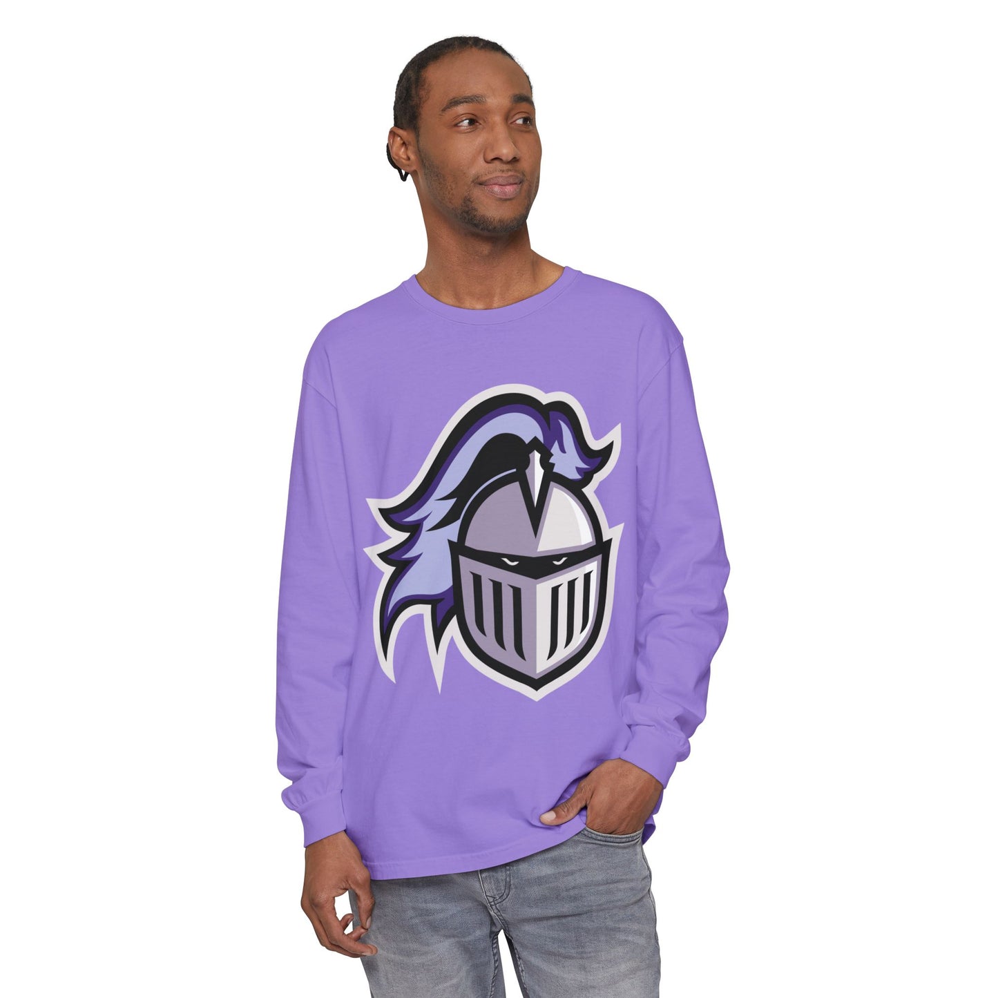 Garment-Dyed Long Sleeve Tee