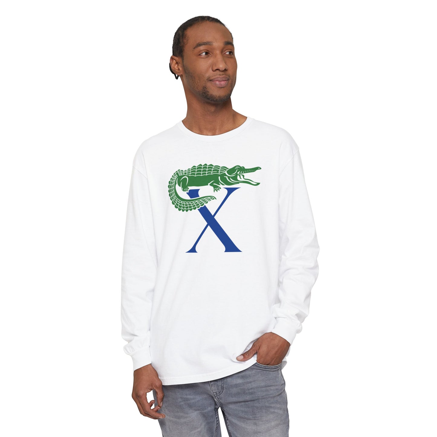 Garment-Dyed Long Sleeve Tee