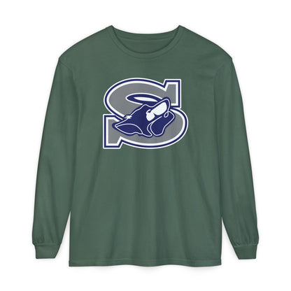 Garment-Dyed Long Sleeve Tee