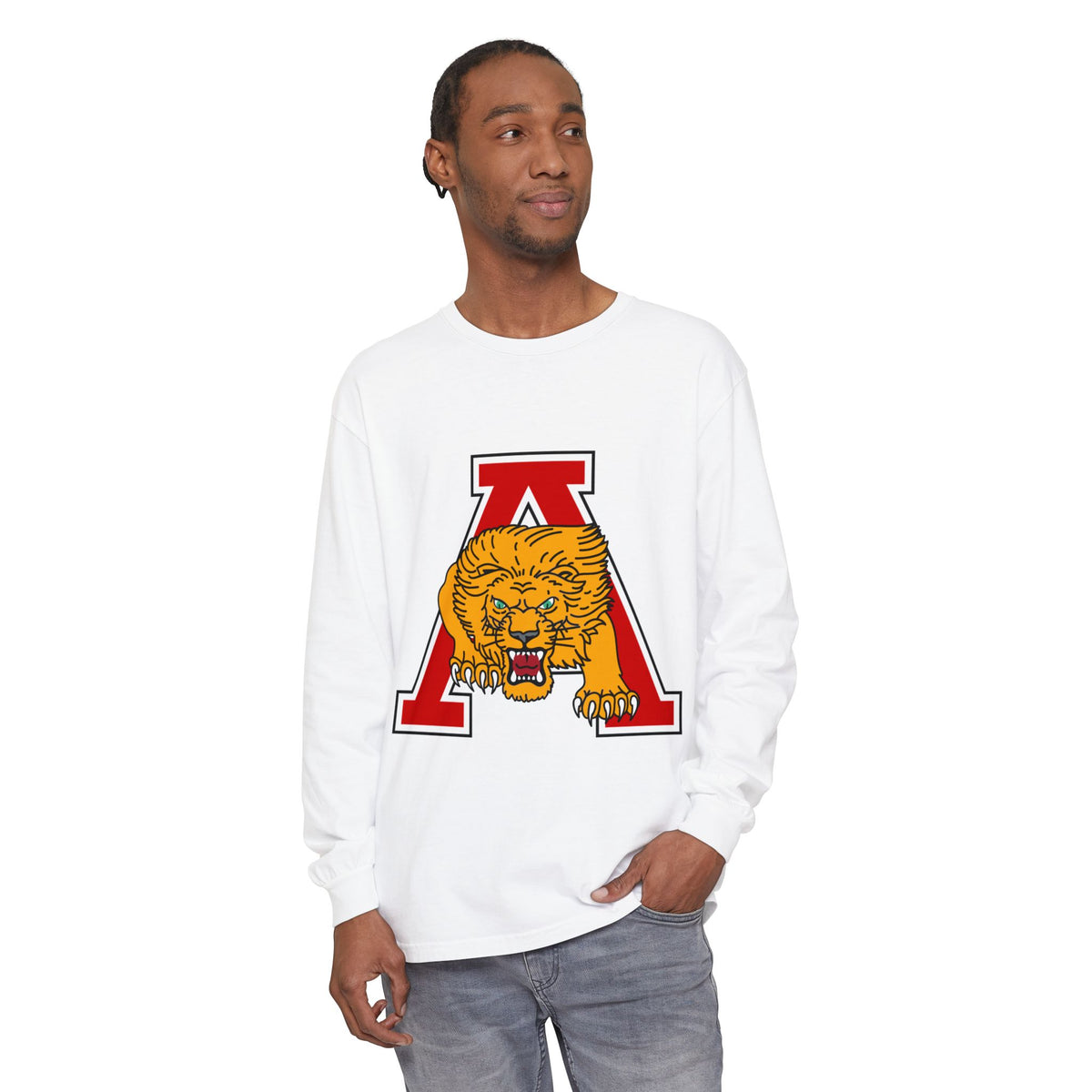 Garment-Dyed Long Sleeve Tee