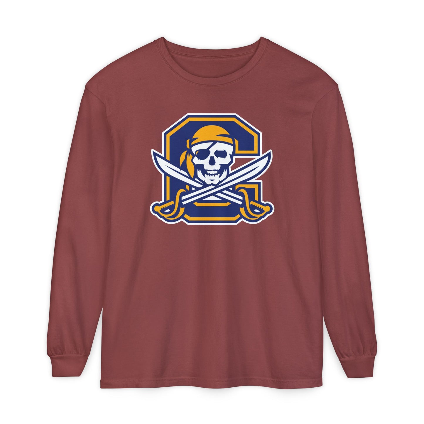 Garment-Dyed Long Sleeve Tee