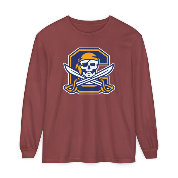 Garment-Dyed Long Sleeve Tee