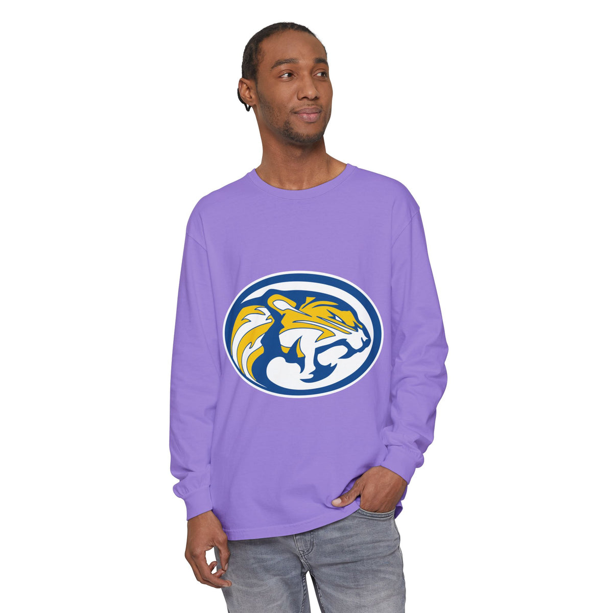Garment-Dyed Long Sleeve Tee