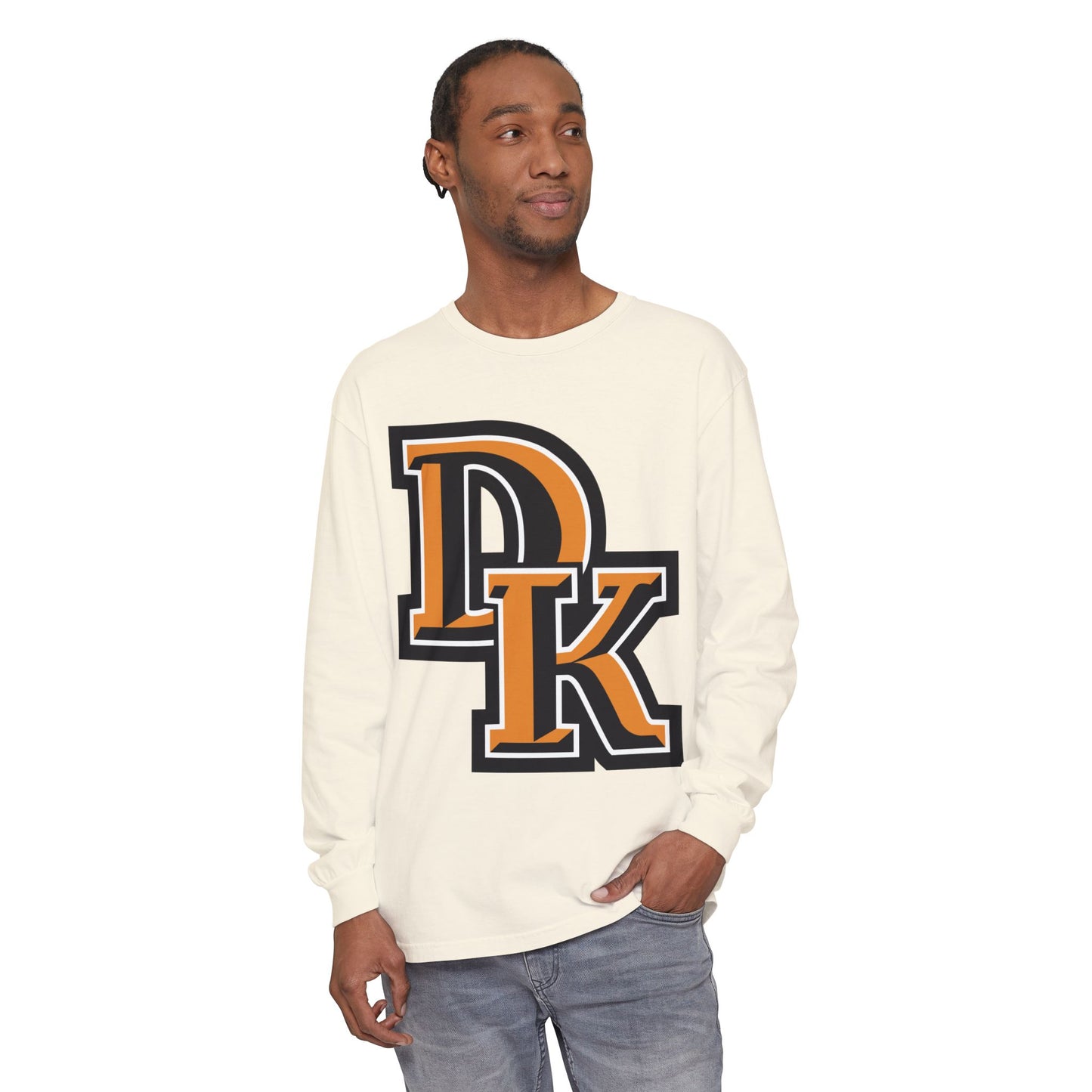 Garment-Dyed Long Sleeve Tee