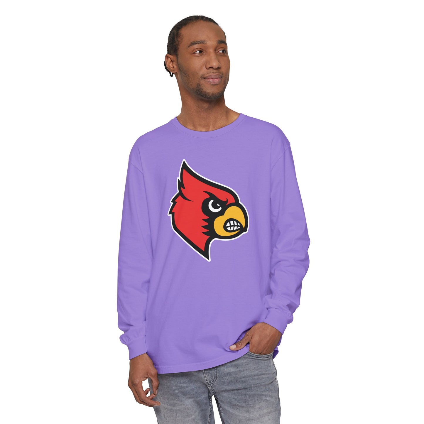 Garment-Dyed Long Sleeve Tee