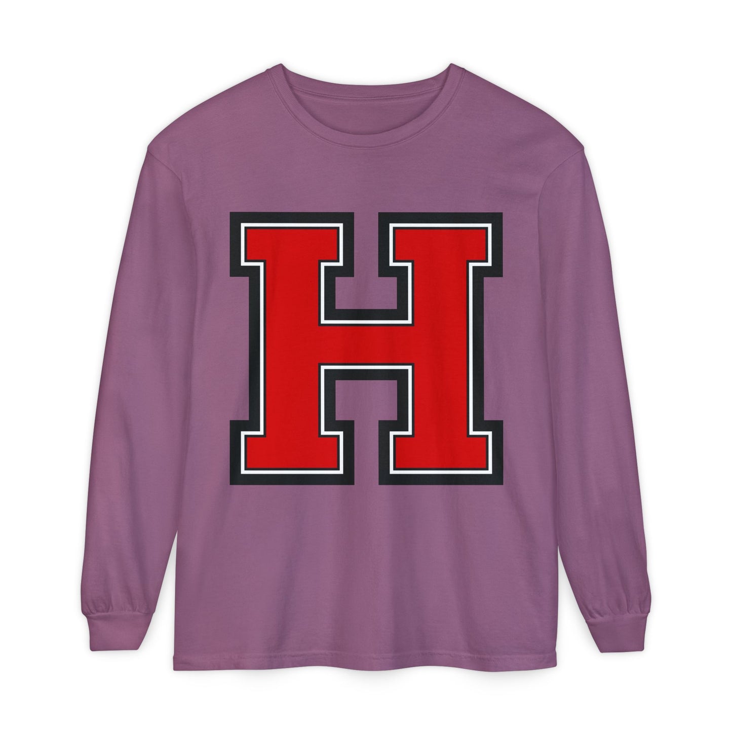 Garment-Dyed Long Sleeve Tee