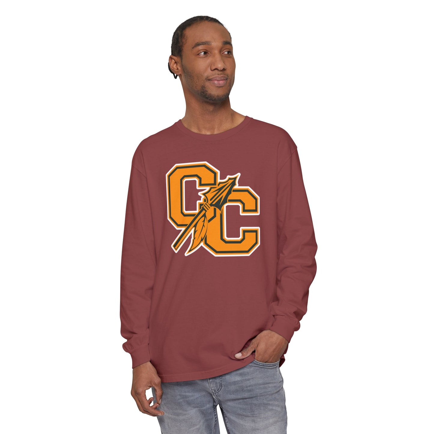 Garment-Dyed Long Sleeve Tee
