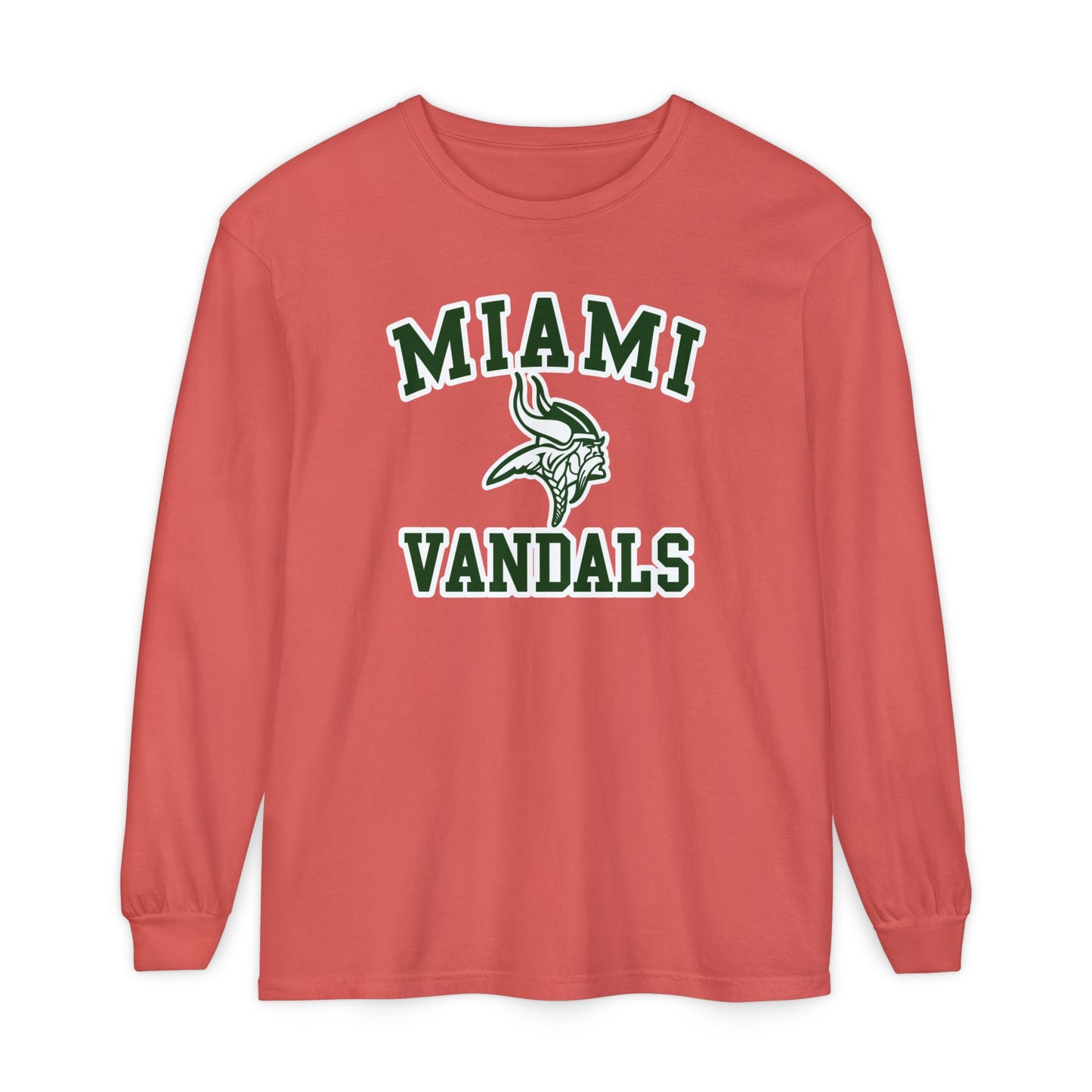 Garment-Dyed Long Sleeve Tee