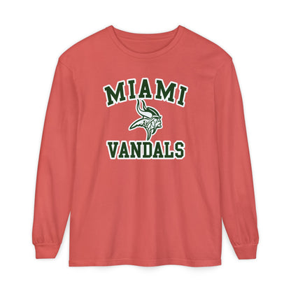 Garment-Dyed Long Sleeve Tee
