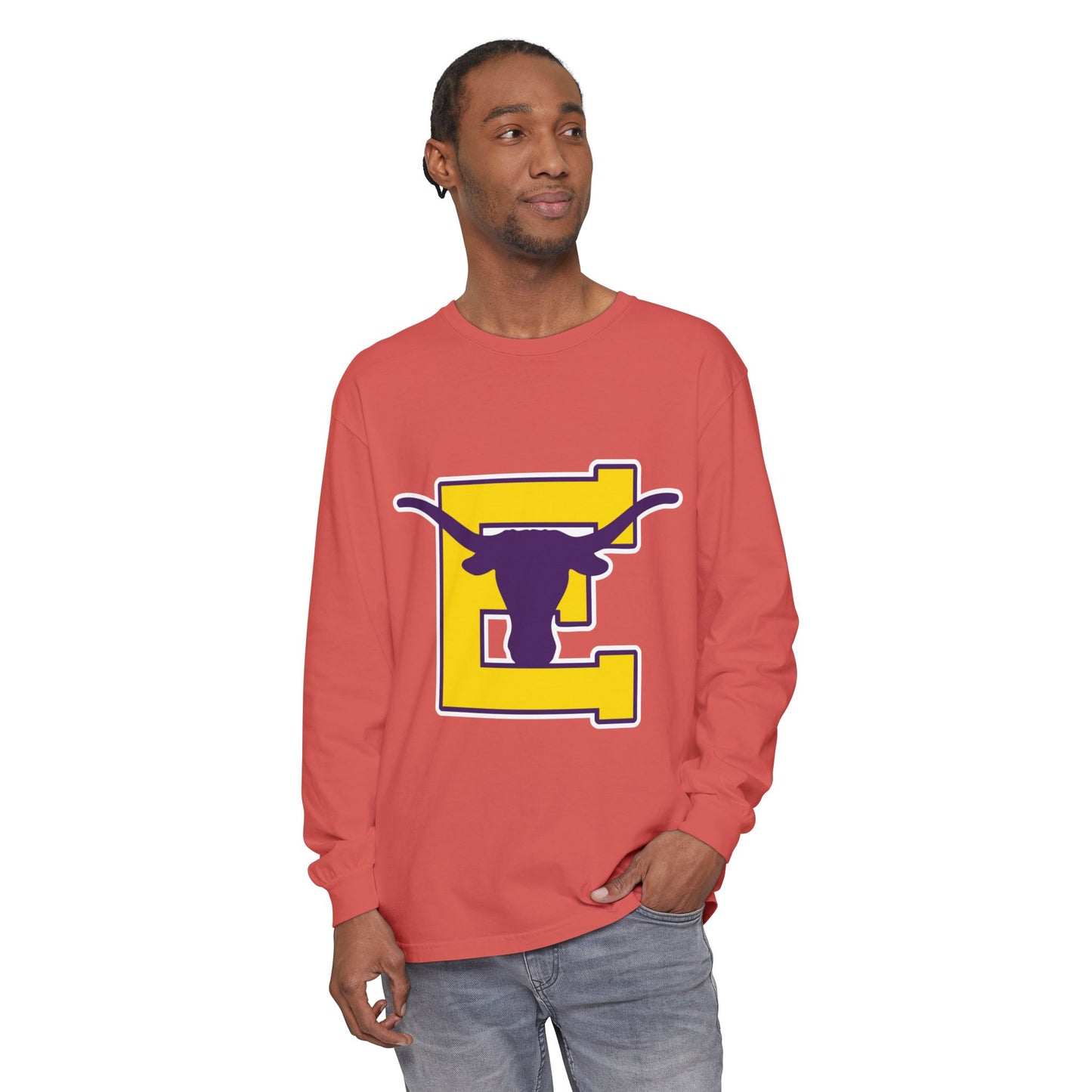 Garment-Dyed Long Sleeve Tee