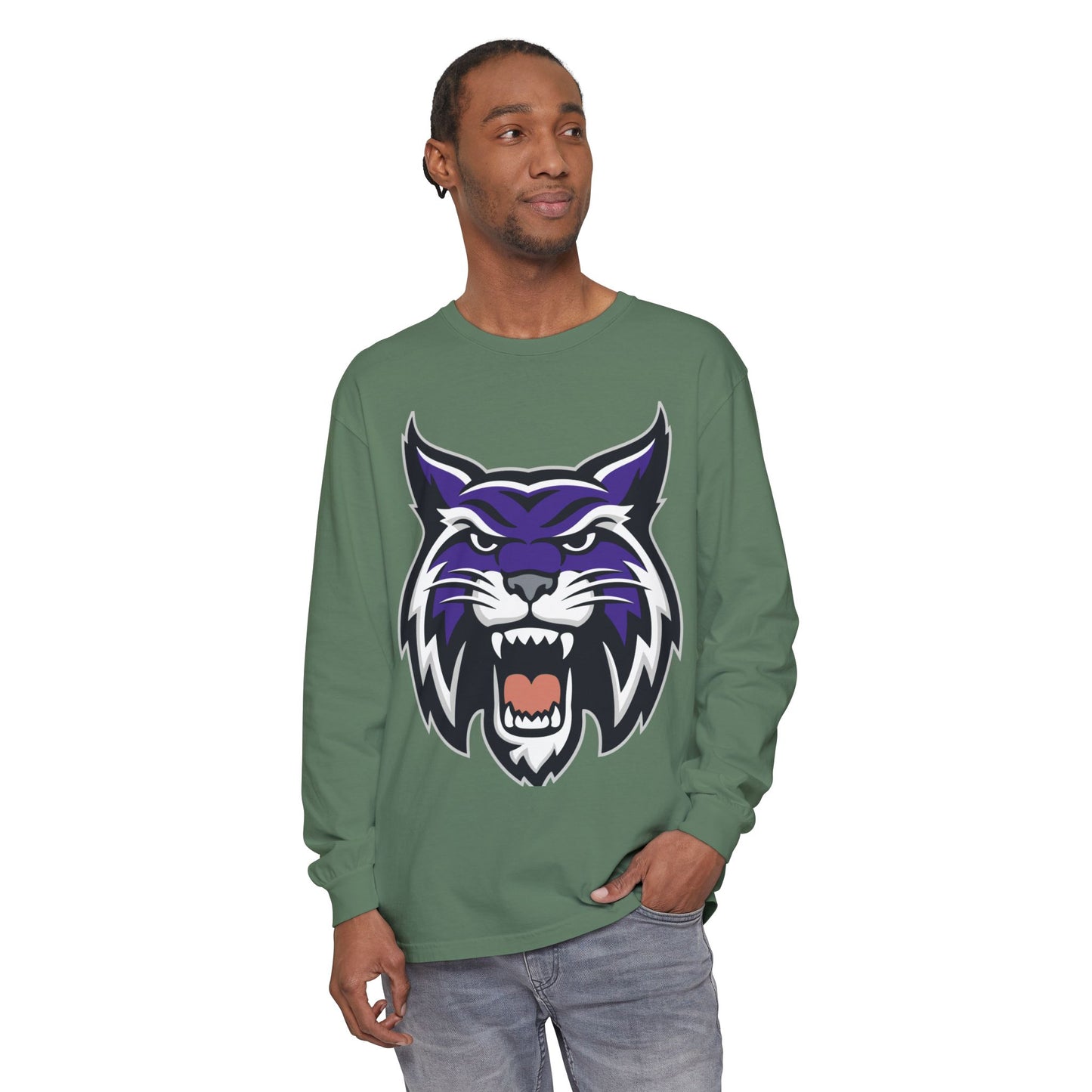 Garment-Dyed Long Sleeve Tee