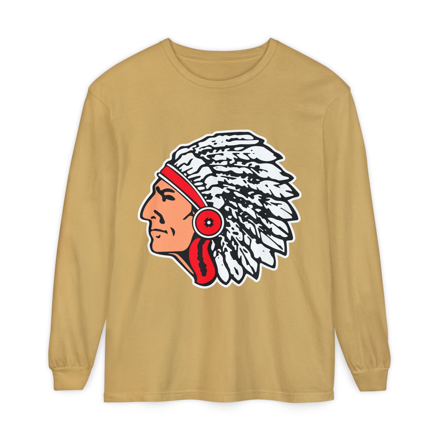 Garment-Dyed Long Sleeve Tee