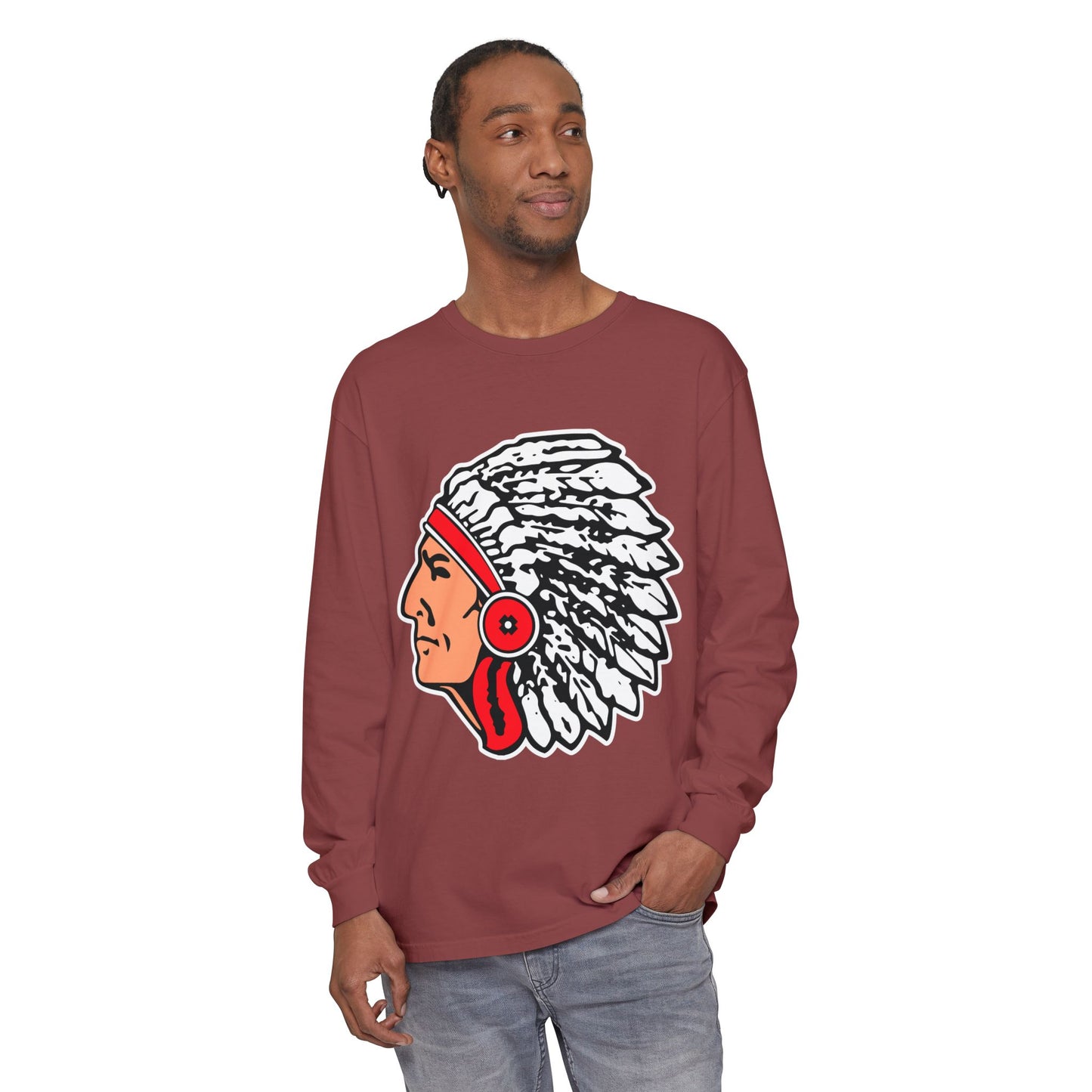 Garment-Dyed Long Sleeve Tee