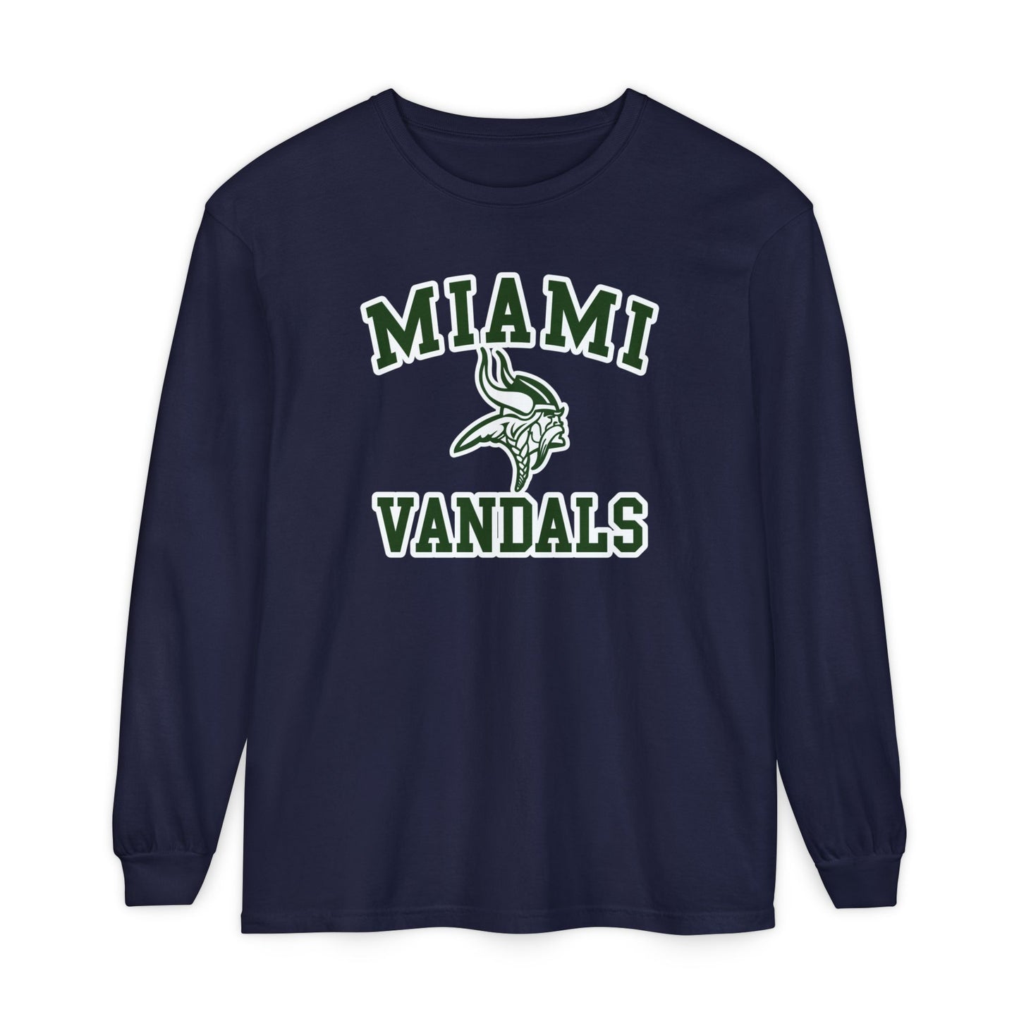 Garment-Dyed Long Sleeve Tee