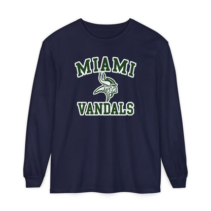 Garment-Dyed Long Sleeve Tee