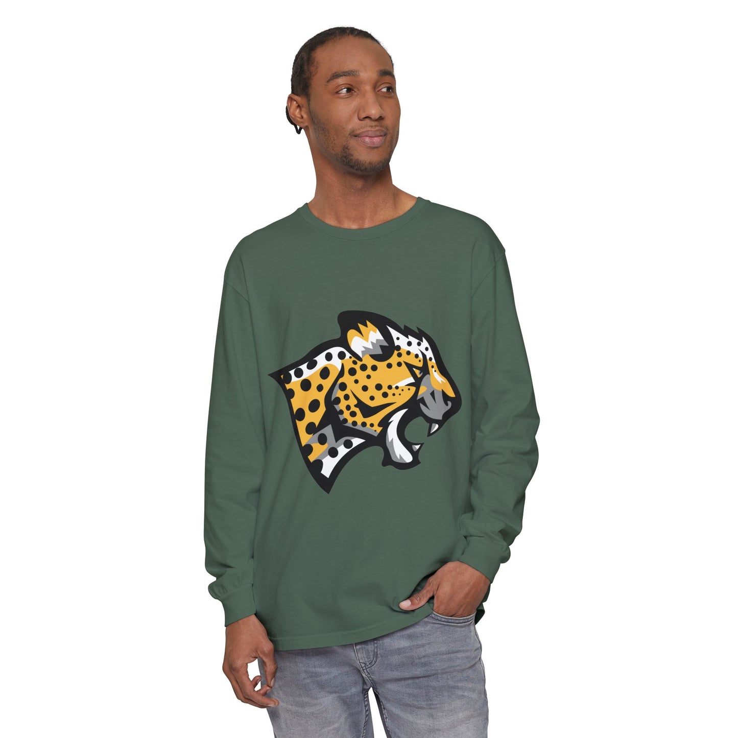 Garment-Dyed Long Sleeve Tee