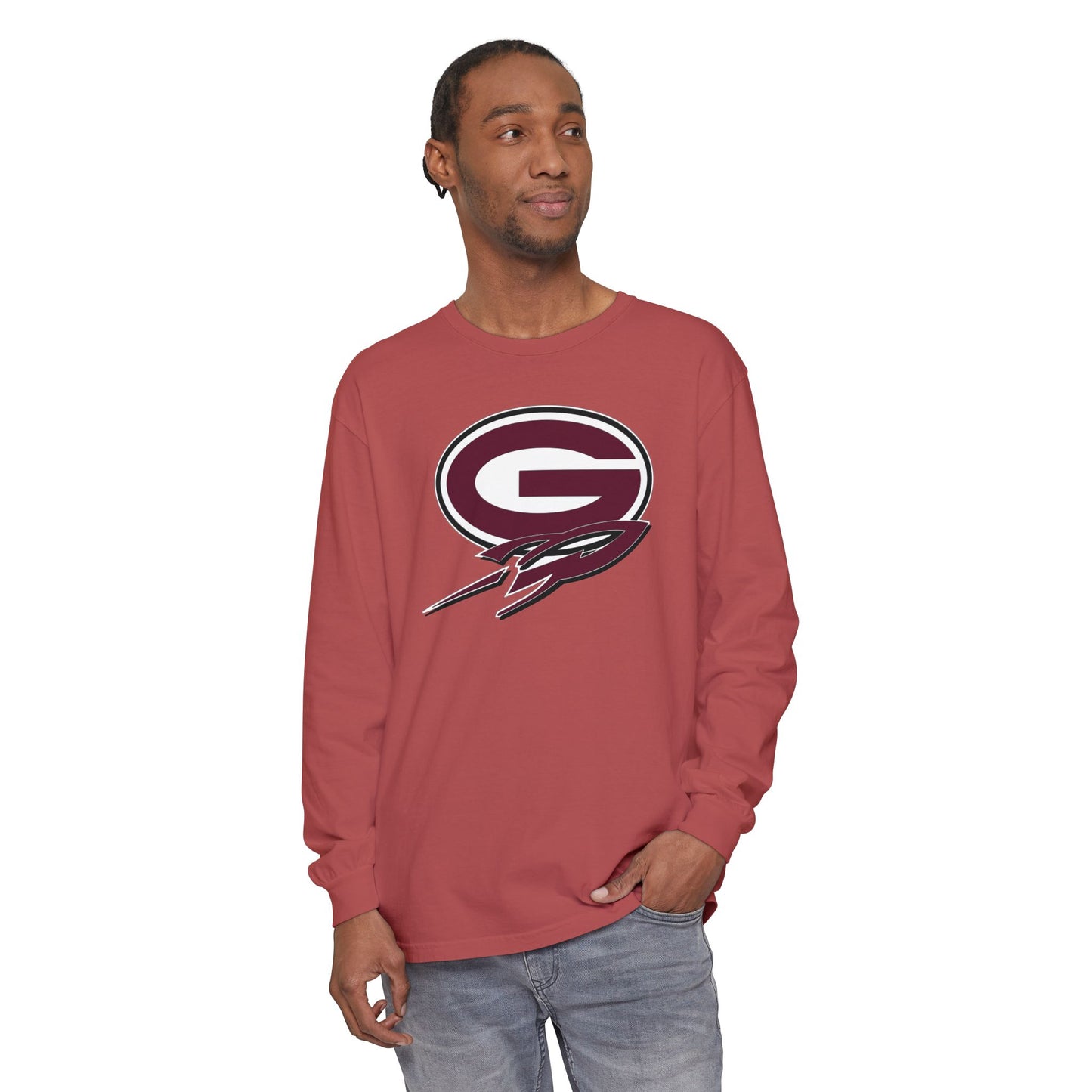 Garment-Dyed Long Sleeve Tee