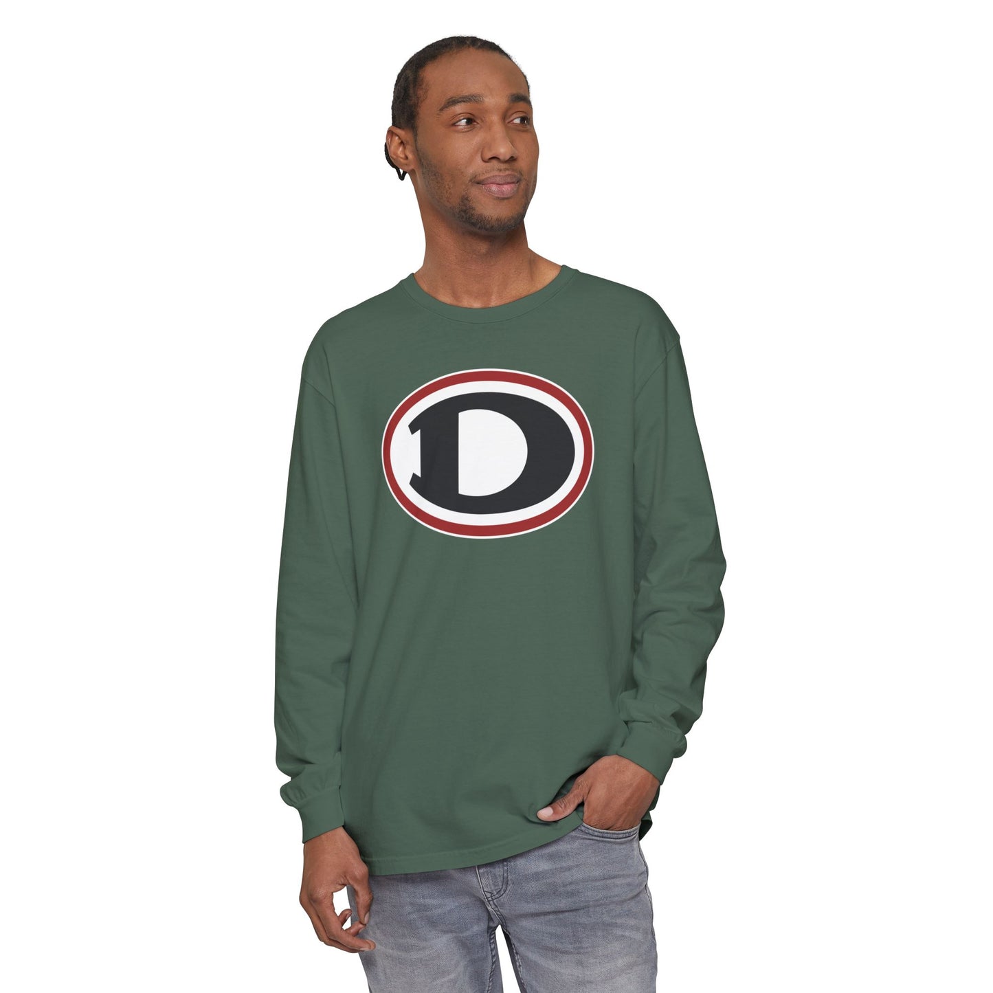 Garment-Dyed Long Sleeve Tee