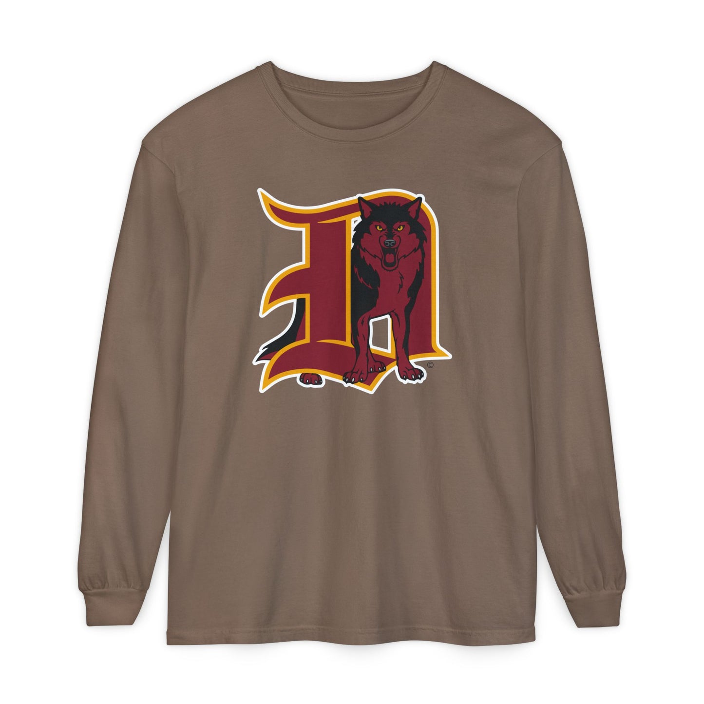 Garment-Dyed Long Sleeve Tee