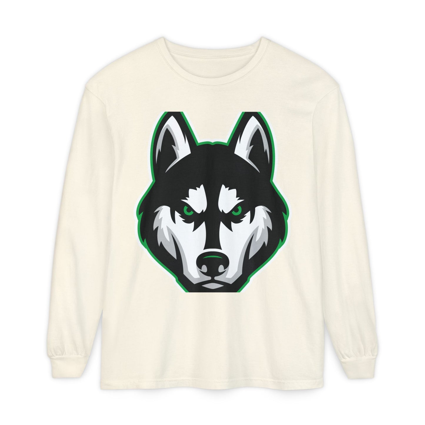 Garment-Dyed Long Sleeve Tee
