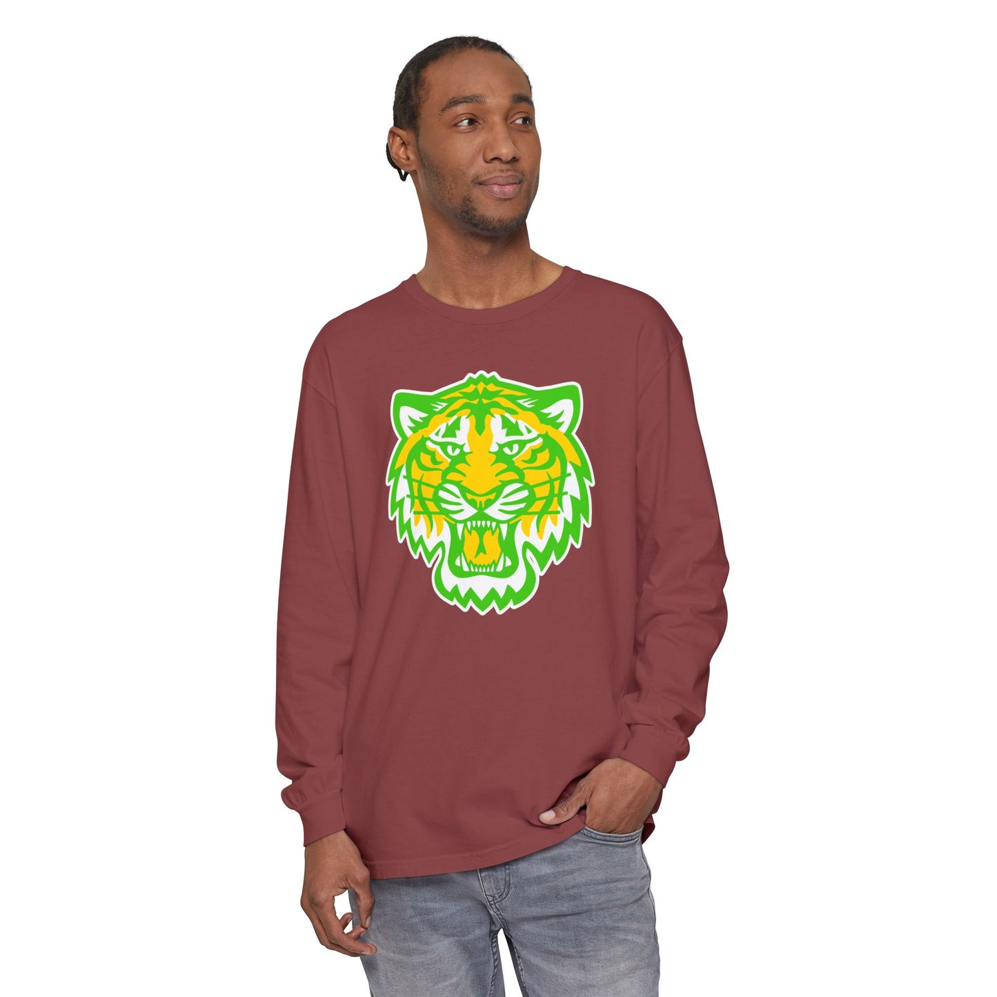 Garment-Dyed Long Sleeve Tee