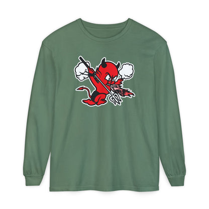 Garment-Dyed Long Sleeve Tee