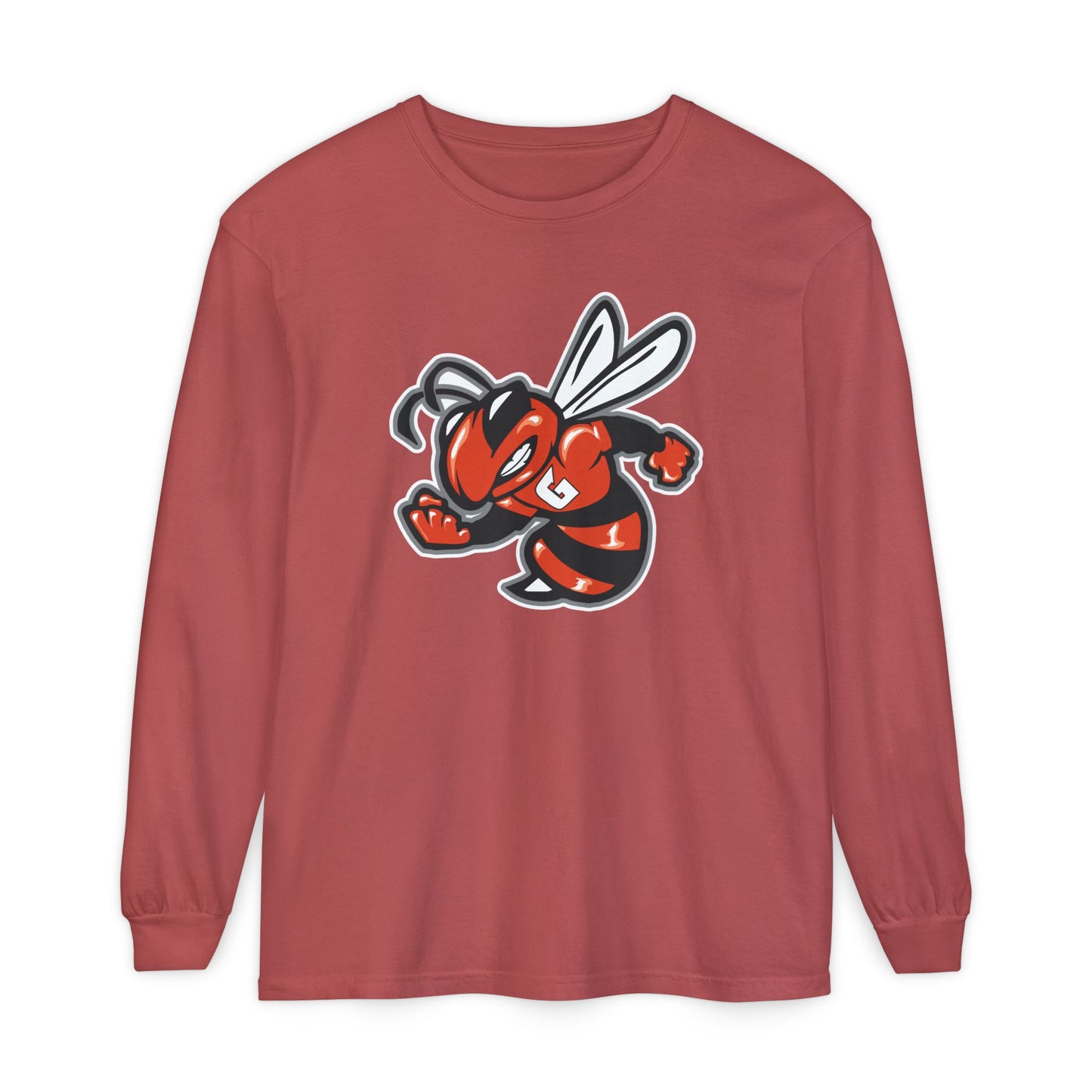 Garment-Dyed Long Sleeve Tee