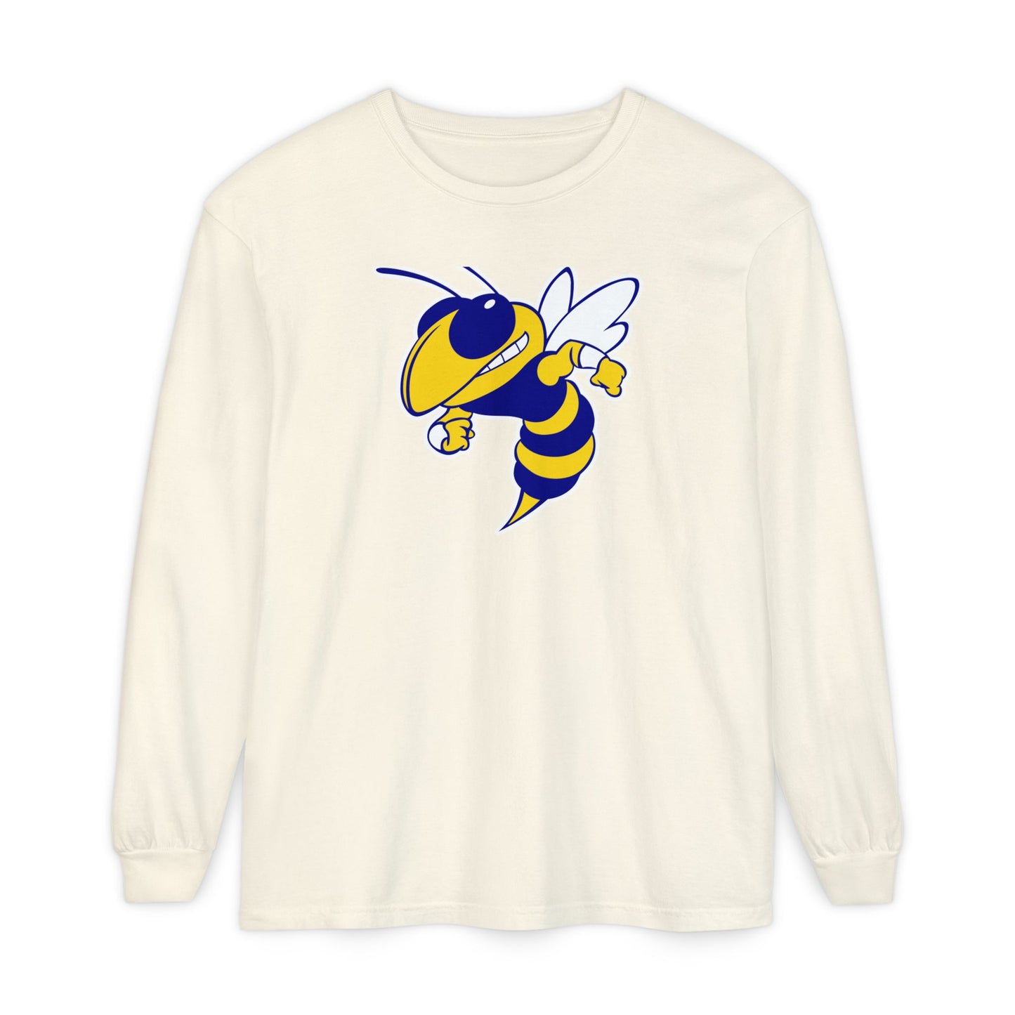 Garment-Dyed Long Sleeve Tee