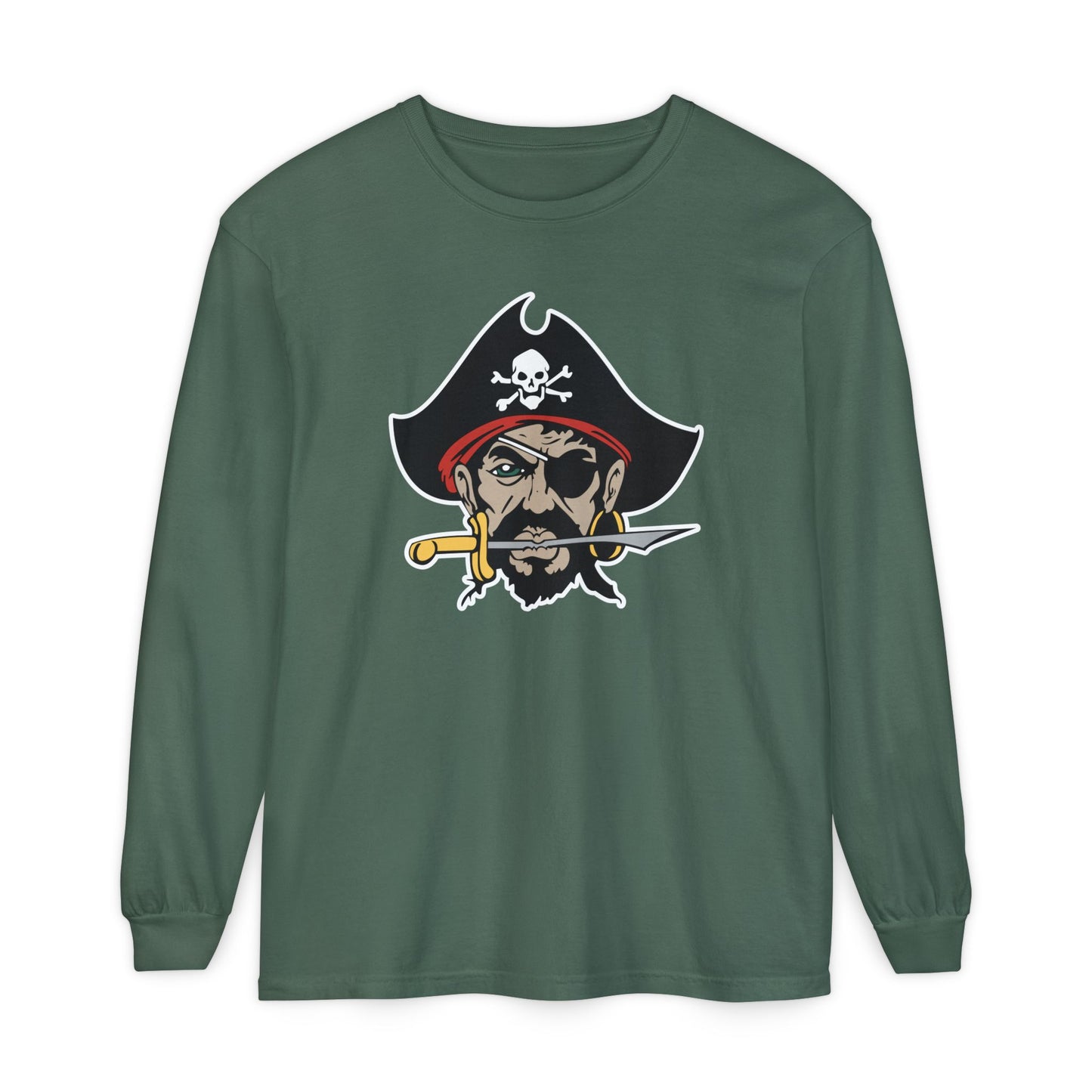 Garment-Dyed Long Sleeve Tee