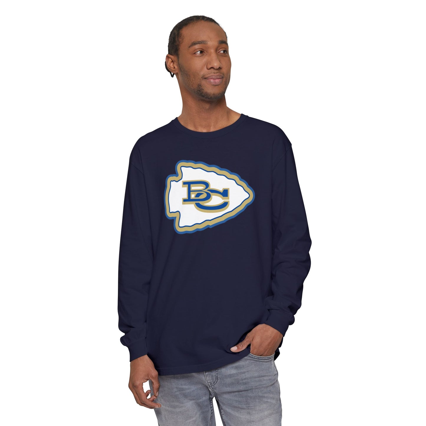 Garment-Dyed Long Sleeve Tee