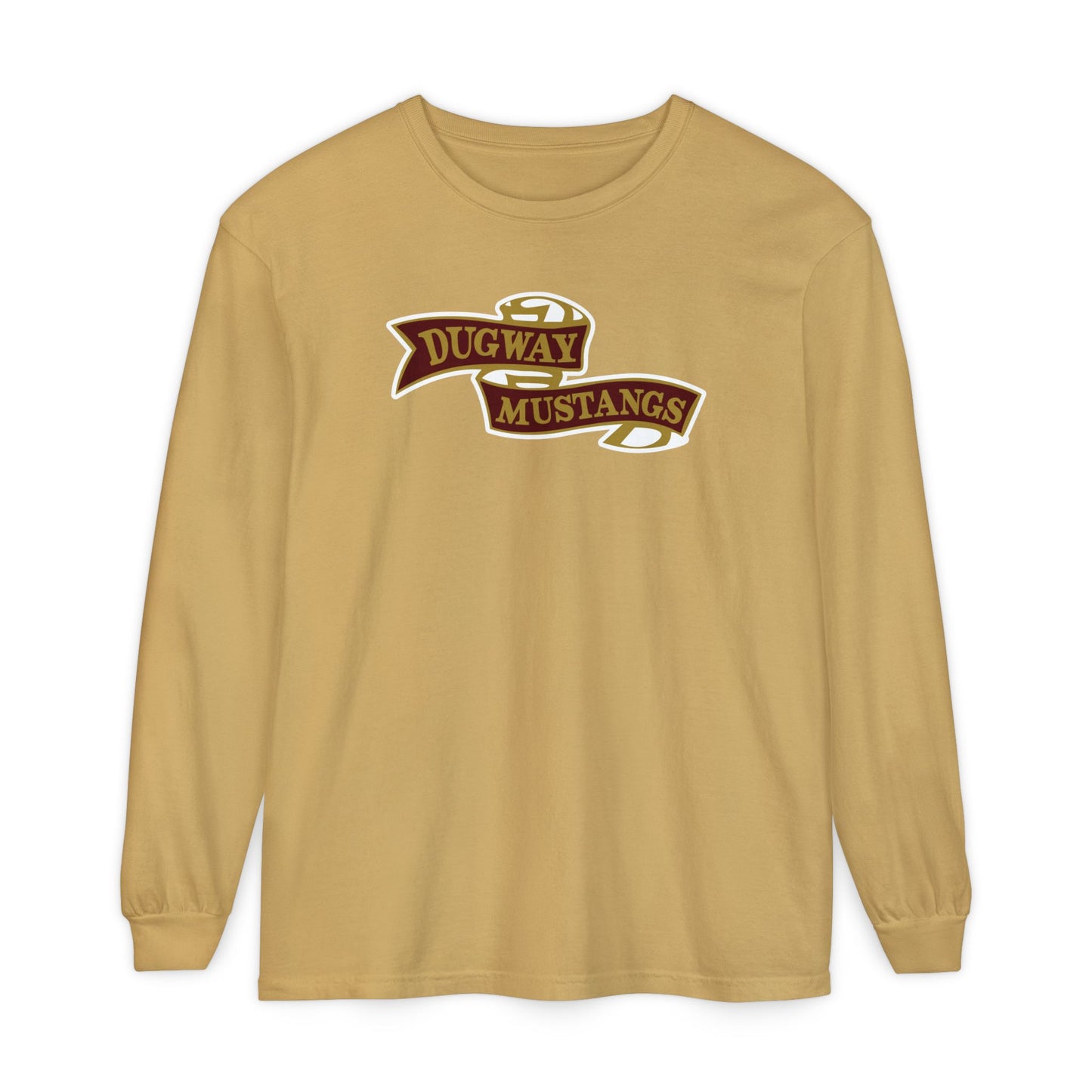 Garment-Dyed Long Sleeve Tee