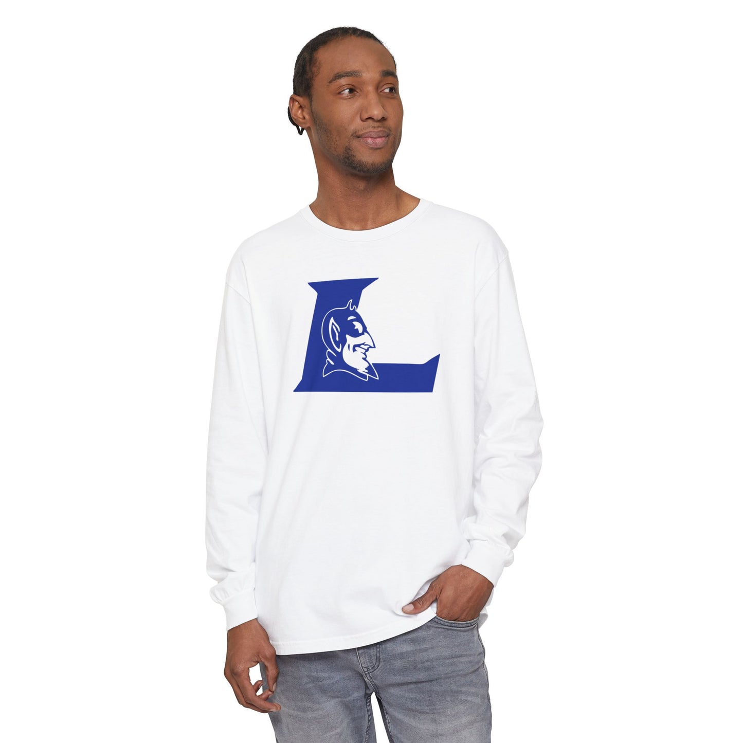 Garment-Dyed Long Sleeve Tee