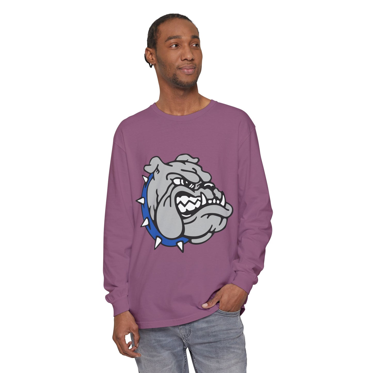 Garment-Dyed Long Sleeve Tee