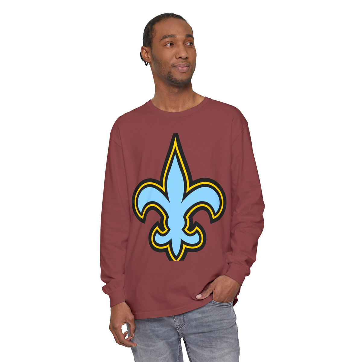 Garment-Dyed Long Sleeve Tee