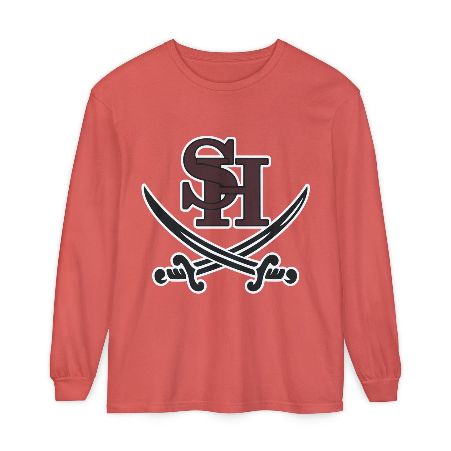 Garment-Dyed Long Sleeve Tee