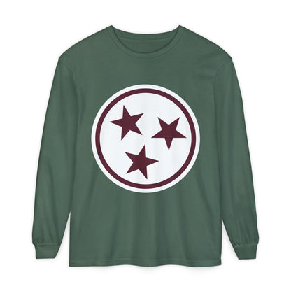 Garment-Dyed Long Sleeve Tee