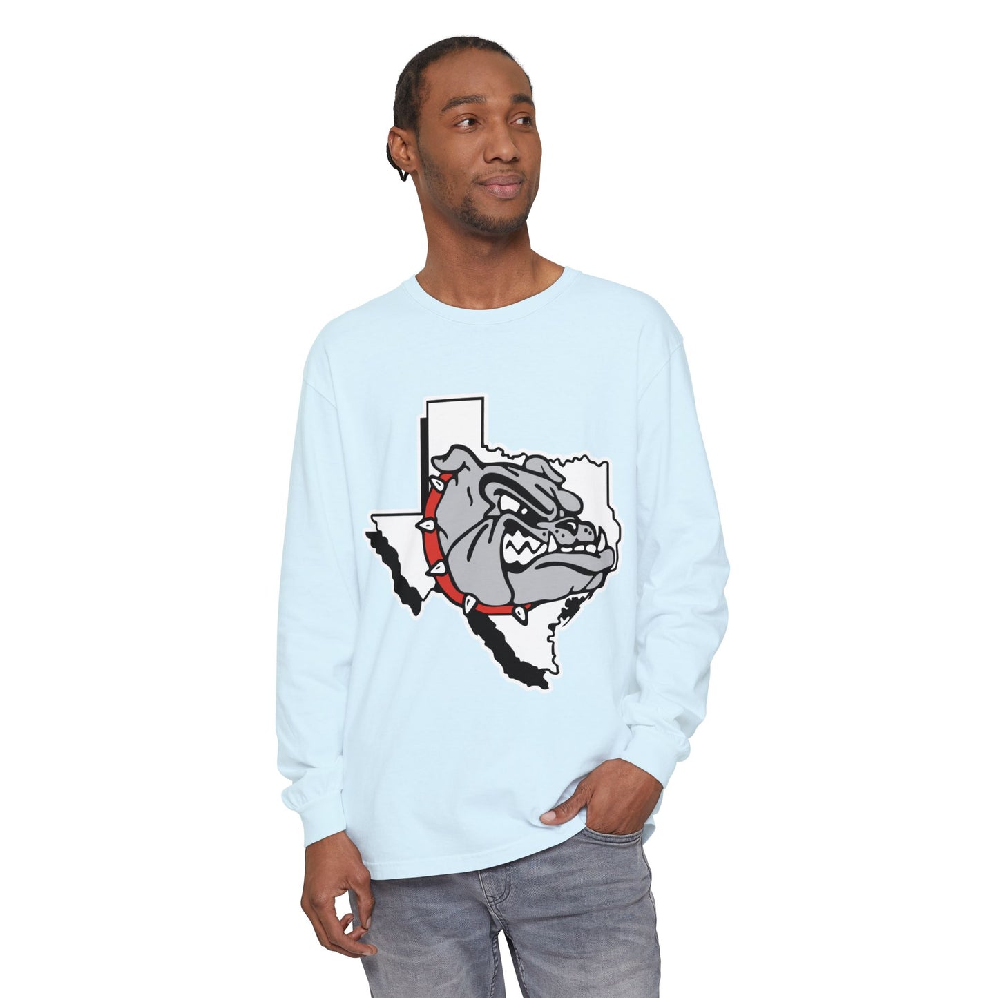 Garment-Dyed Long Sleeve Tee