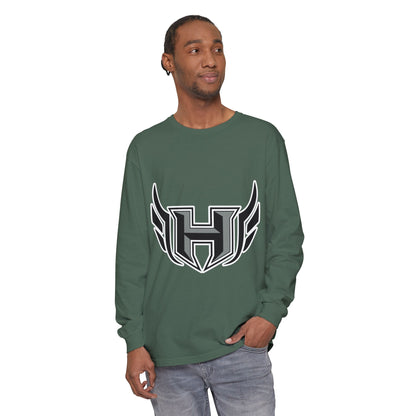 Garment-Dyed Long Sleeve Tee